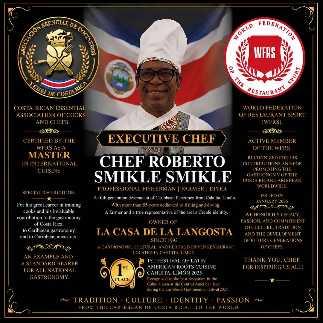 Chef Roberto Smikle Smikle
