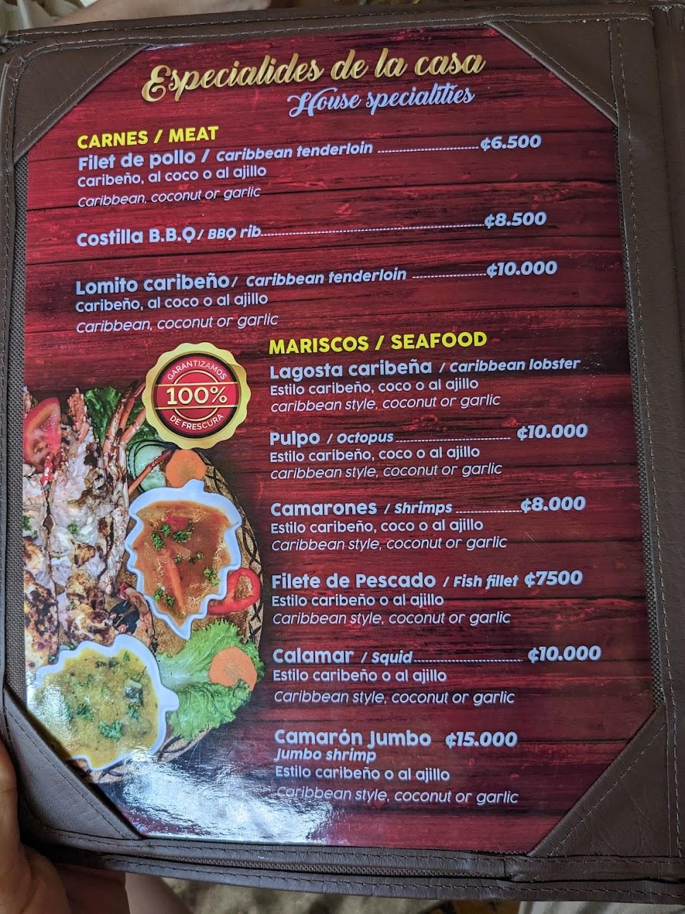 Langosta caribeña